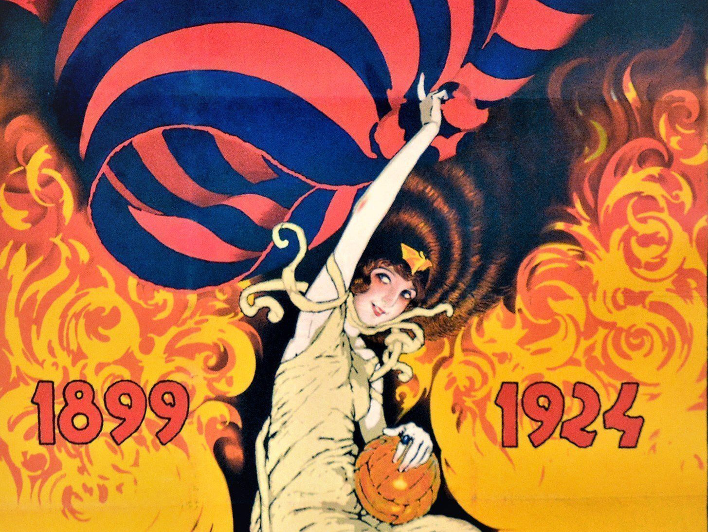 JOSEP SEGRELLES: FC BARCELONA'S 25TH ANNIVERSARY POSTER
