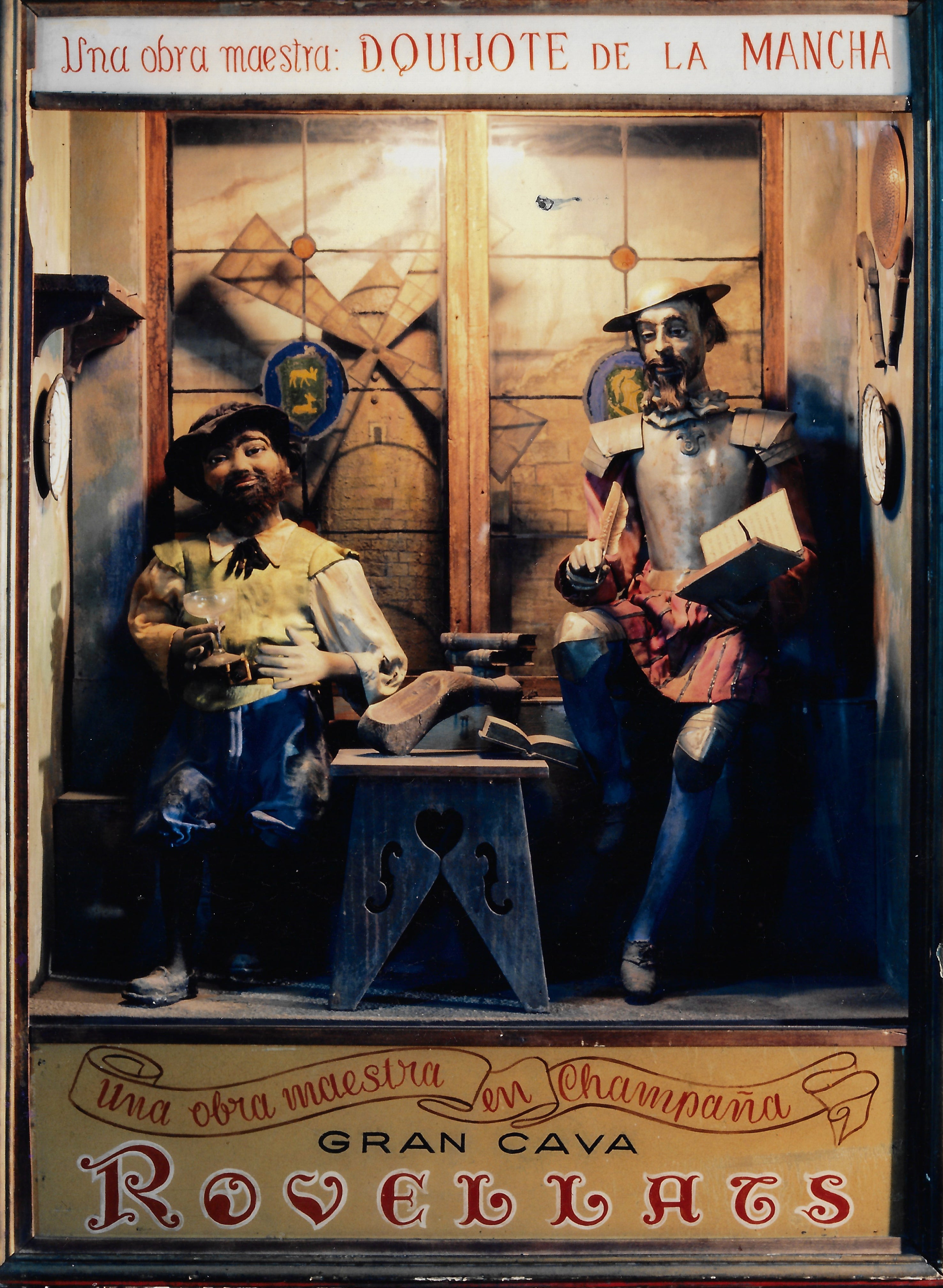 DON QUIJOTE I SANCHO PANZA AUTÓMATO. c.1890-1910