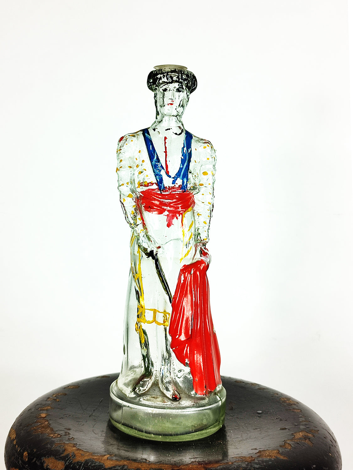BOTELLA DE VIDRIO DE TORERO, c. 1955