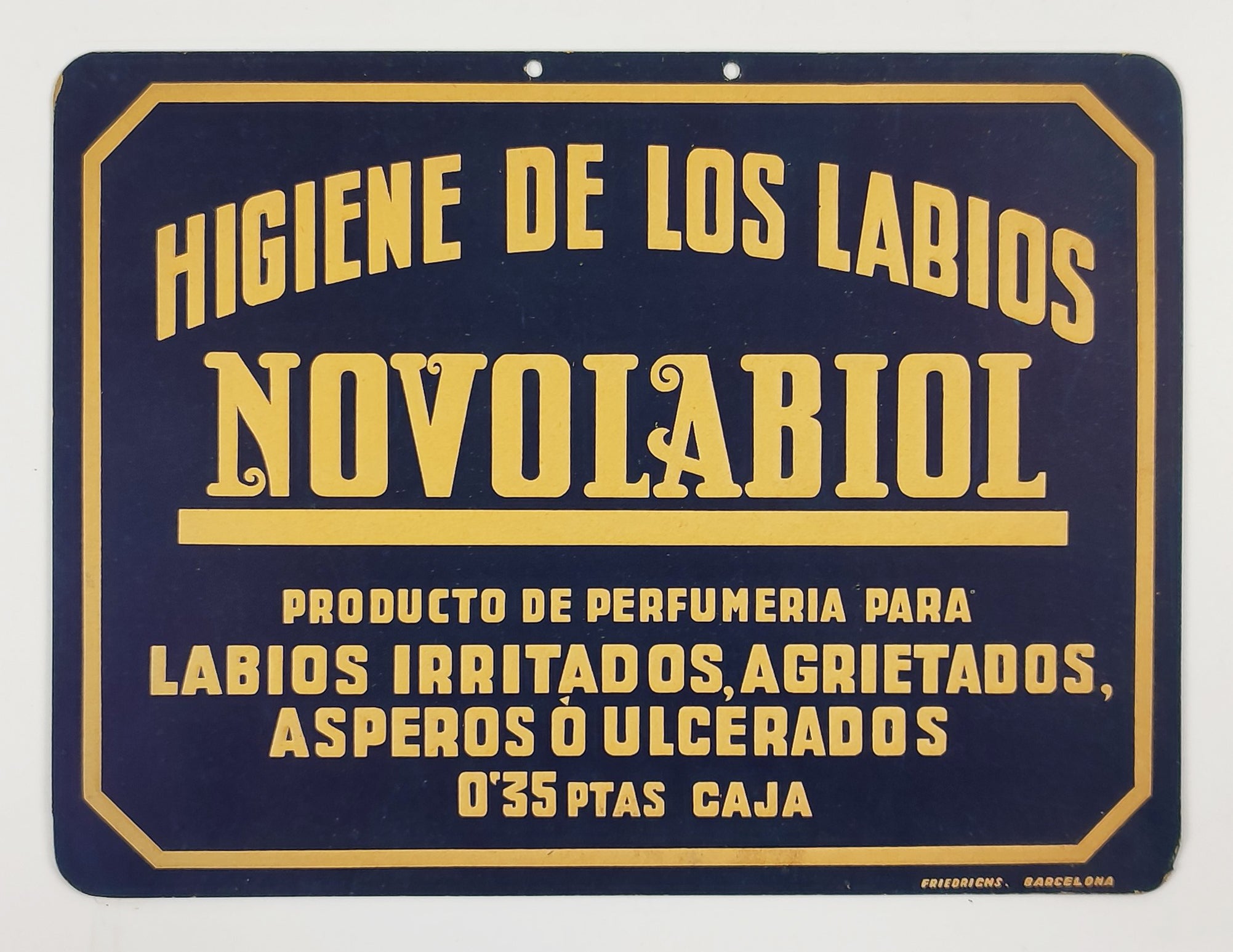 NOVOLABIOL - CARTRÓ PUBLICITARI