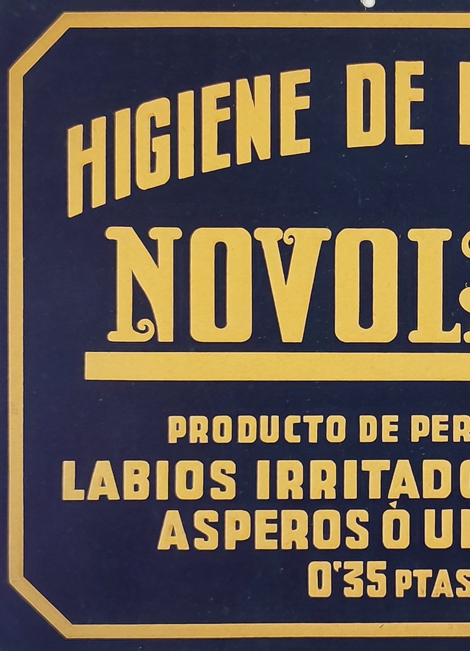 NOVOLABIOL - CARTRÓ PUBLICITARI