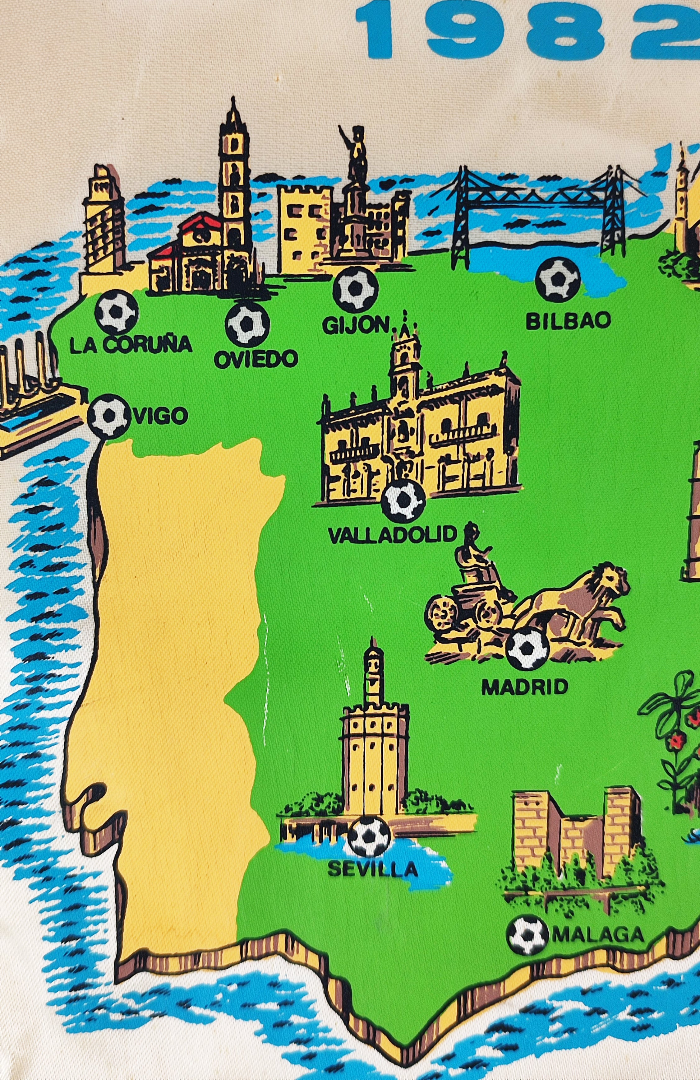 BANDERÍ DE LA COPA DEL MÓN D'ESPANYA 1982