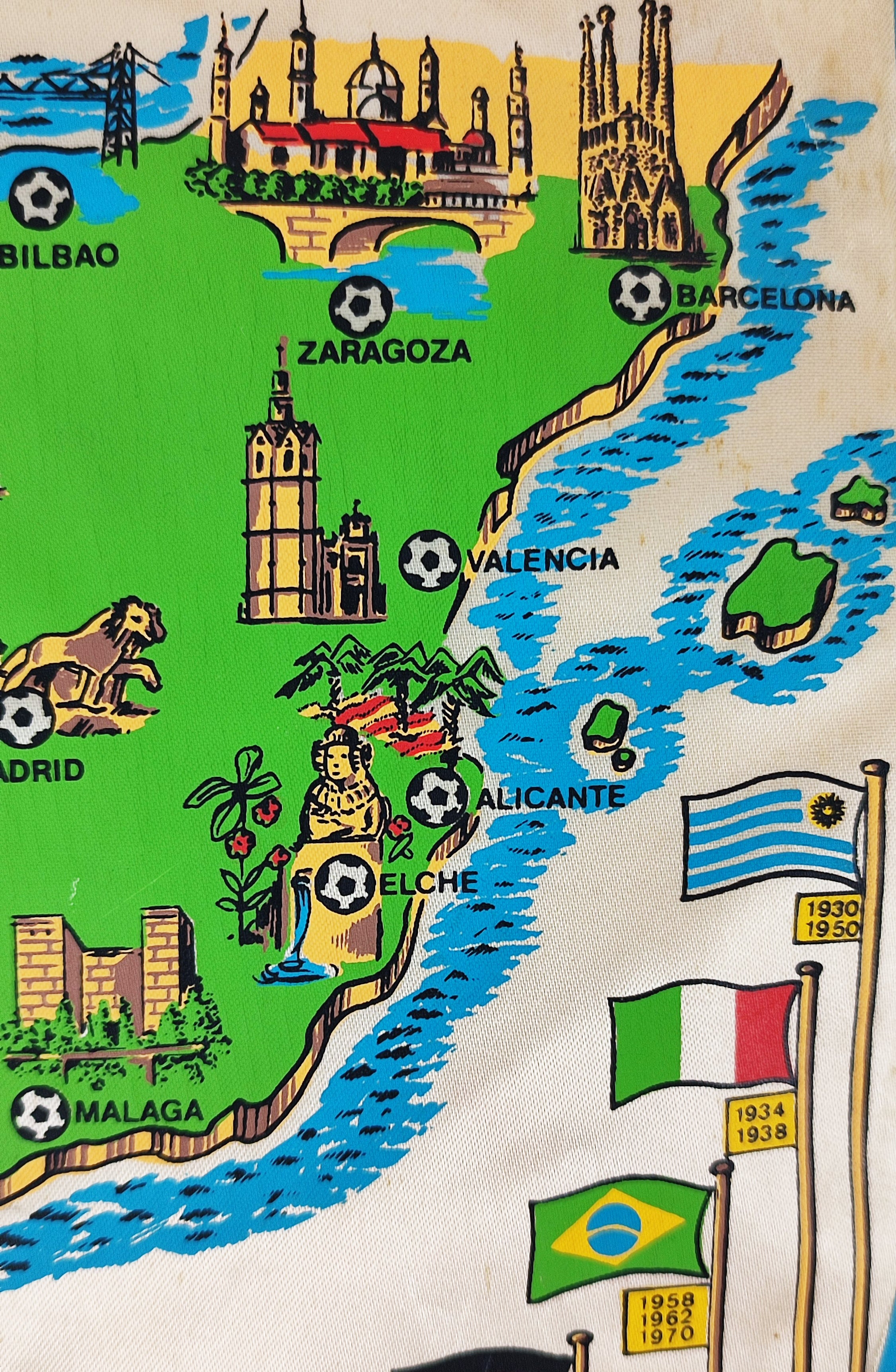 SPAIN 1982 WORLD CUP PENNANT