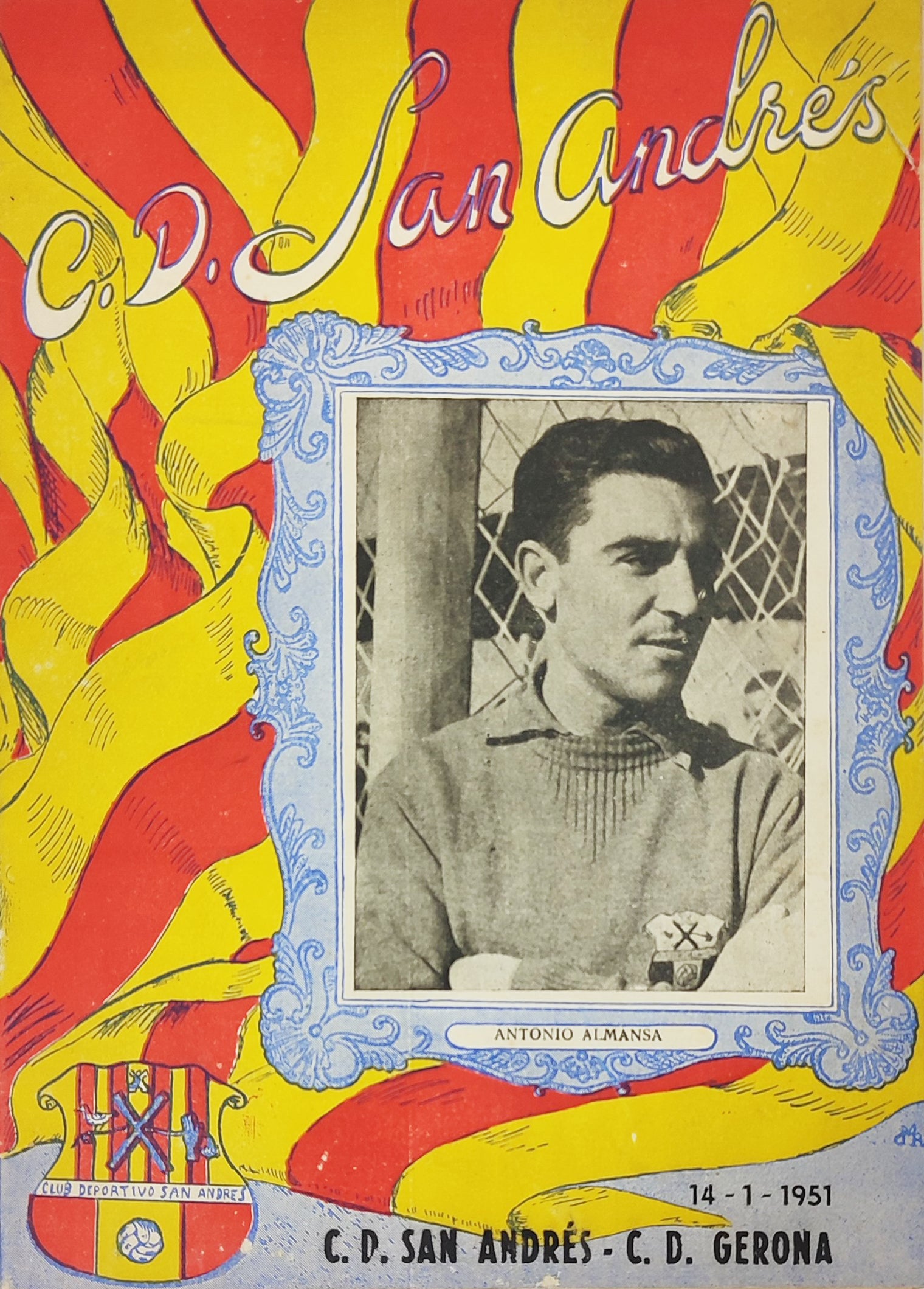 LIBRO ANTIGUO - BOLETÍN SANT ANDREU GIRONA