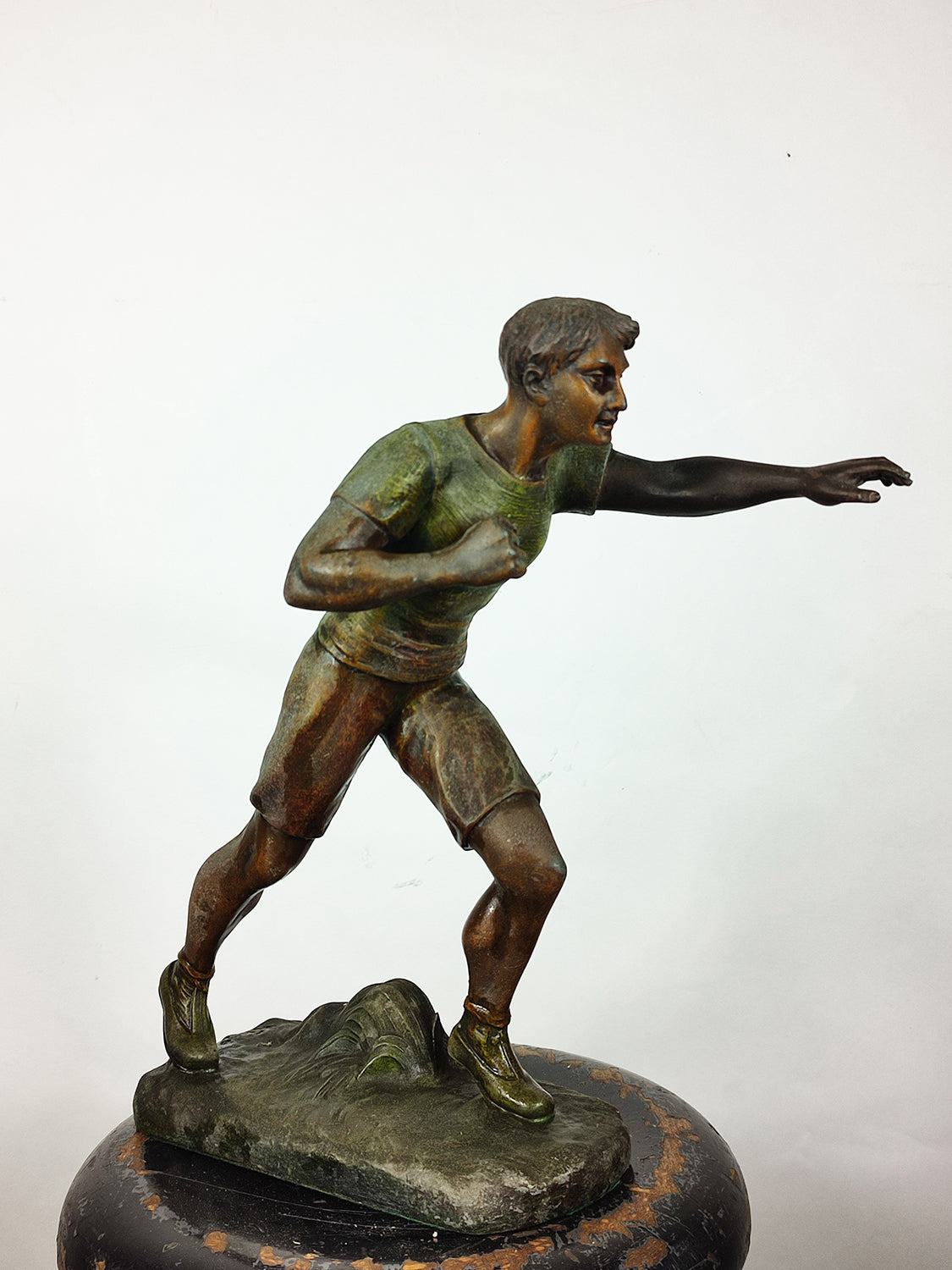 ANTIQUE BOXING SCULPTURE (IV)
