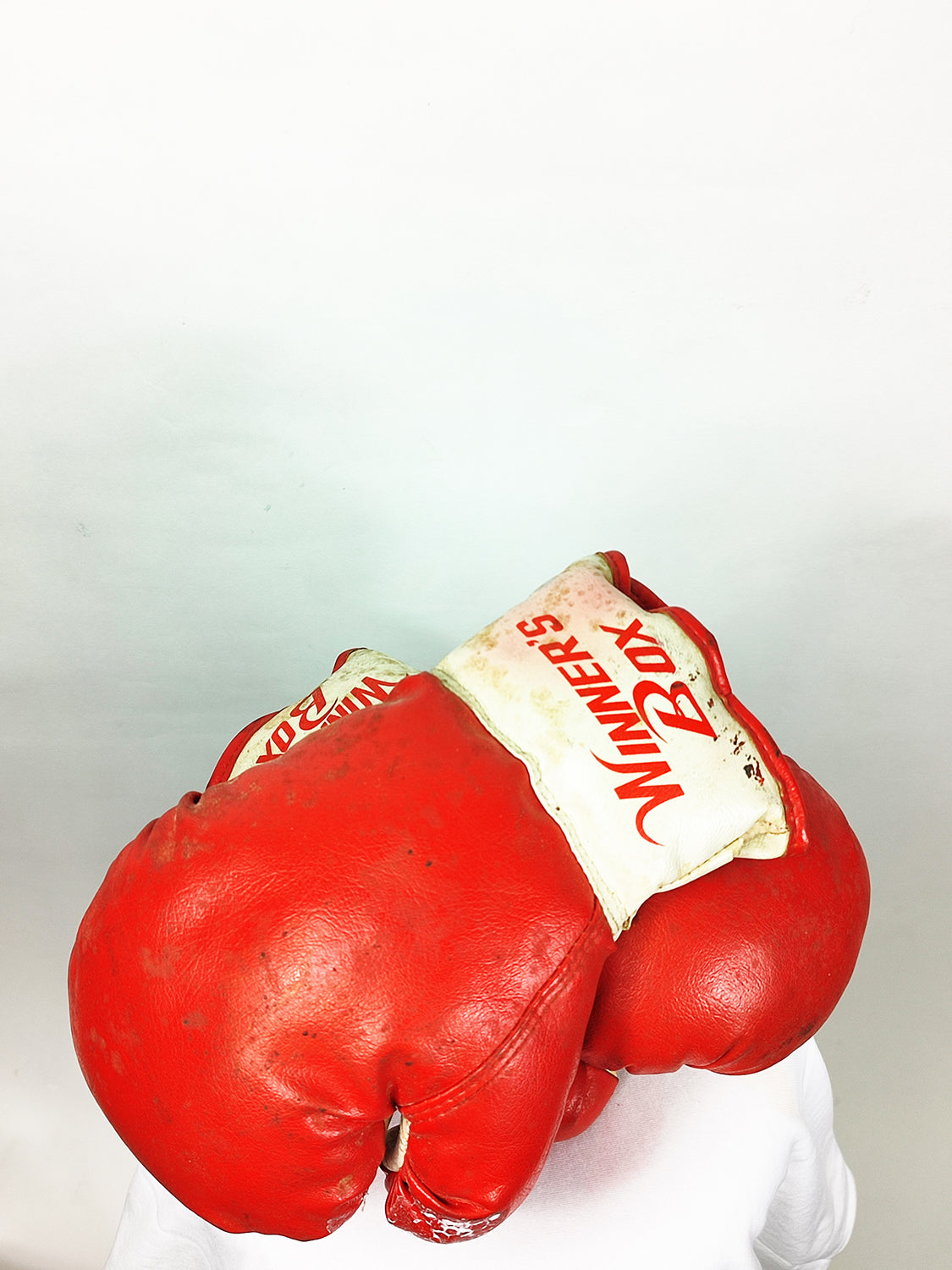 ANTIQUE WINNER'S BOXING GLOVES