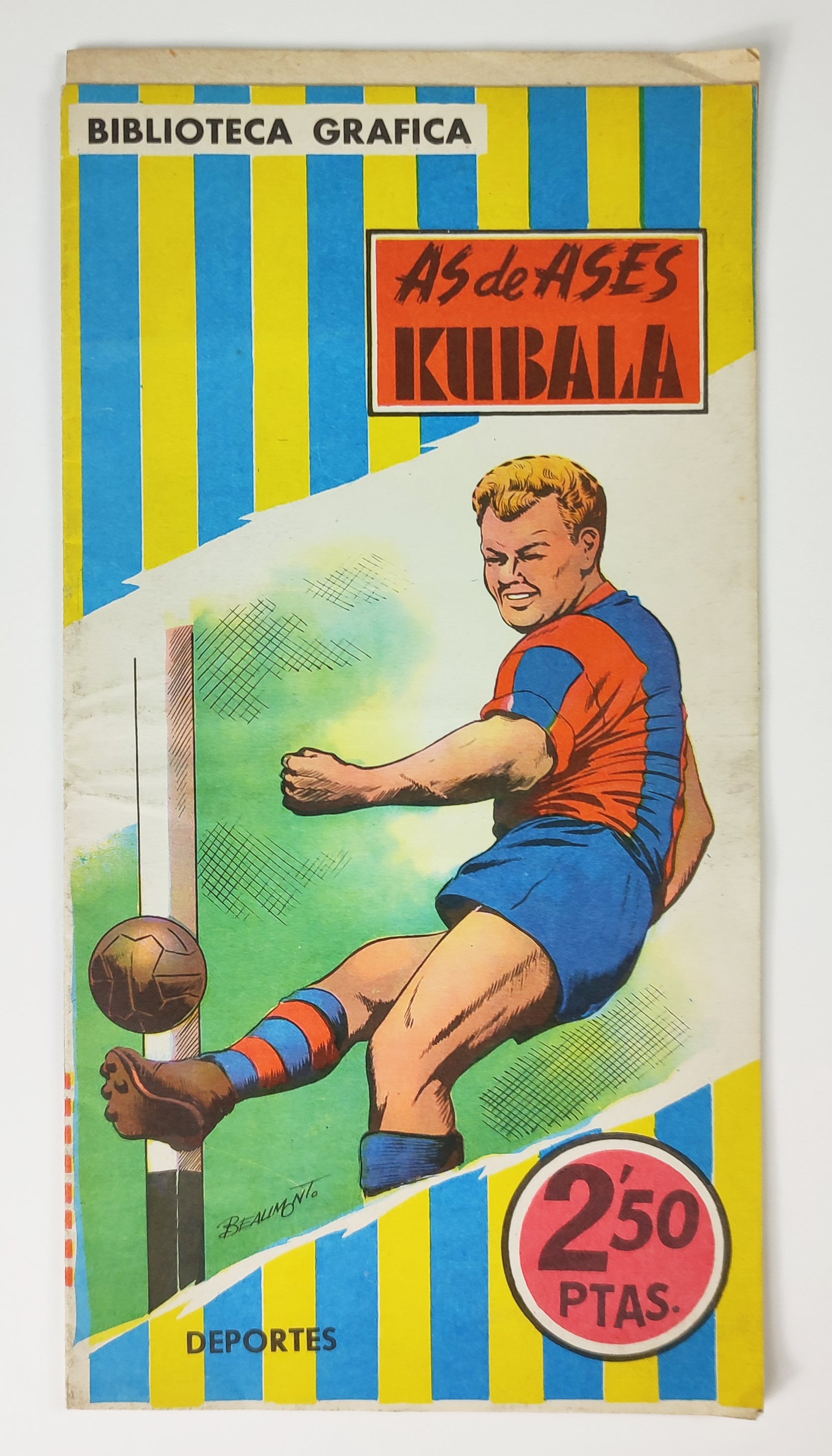 AS DE ASES KUBALA COMIC_BIBLIOTECA GRÁFICA COLLECTION. 1961
