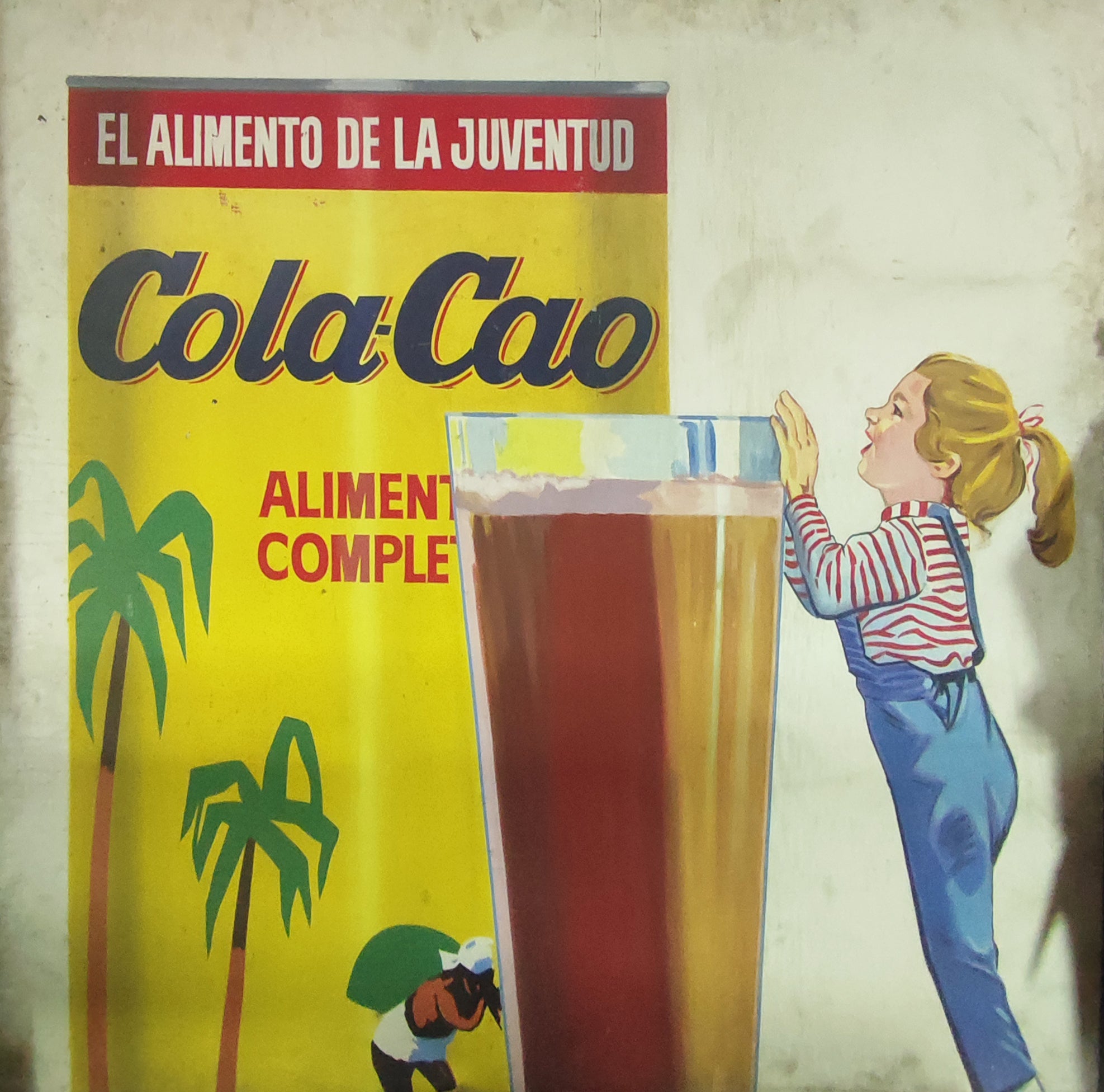 COLA-CAO ADVERTISING POSTER. c. 1965
