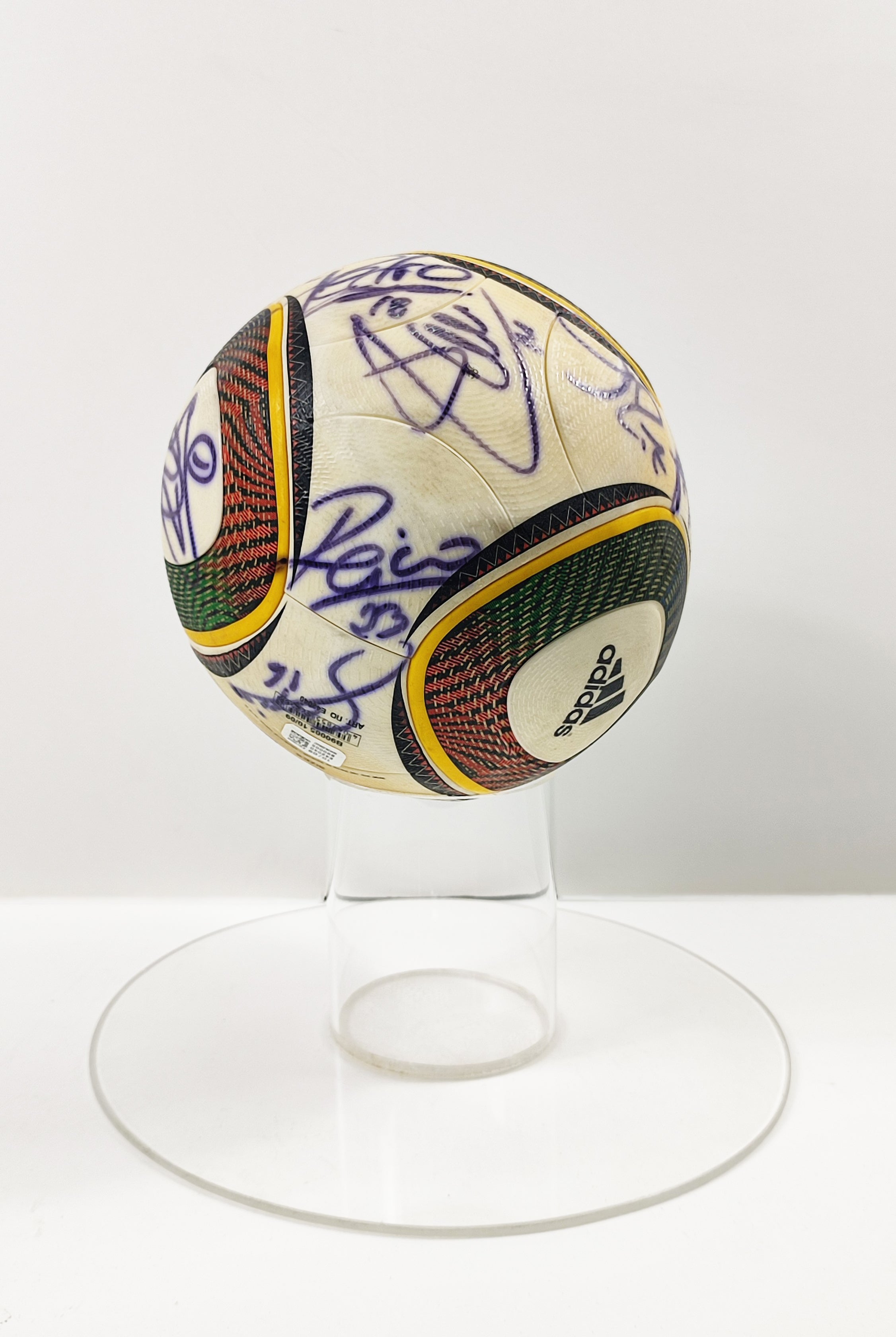 2010 FIFAワールドカップ スペイン代表 サインボール FOOTBALL BALL SIGNED BY THE SPANISH PLAYERS - FIFA WORLD CUP 2010