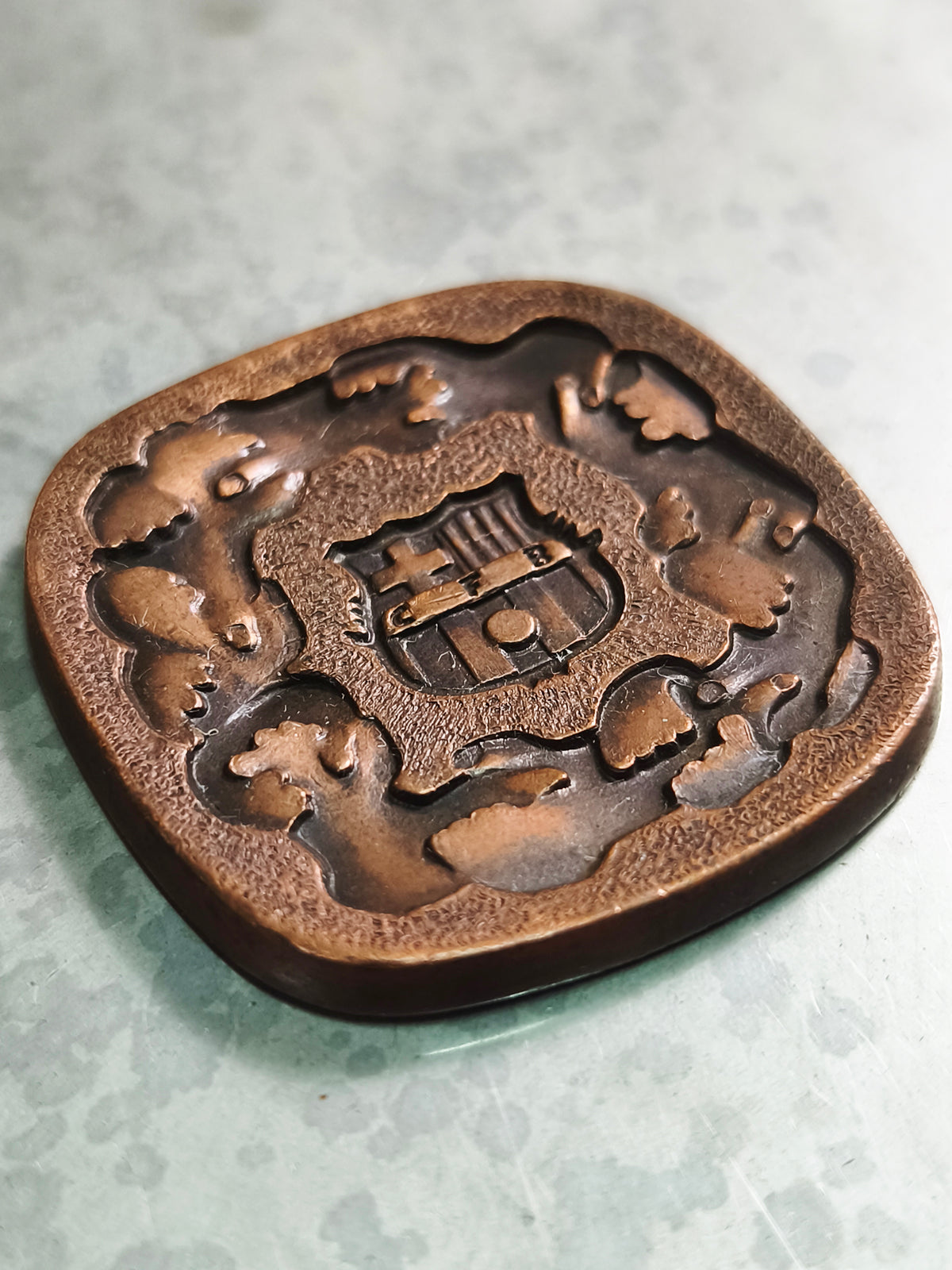 Camp Nou Inauguration Commemorative Bronze Medal