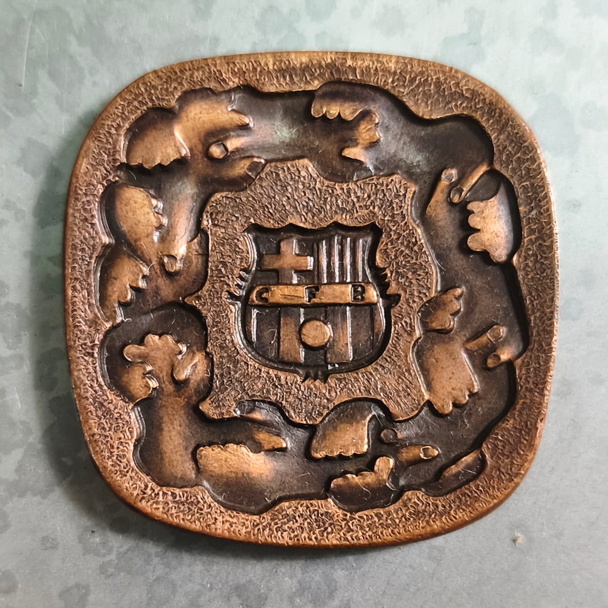 Camp Nou Inauguration Commemorative Bronze Medal