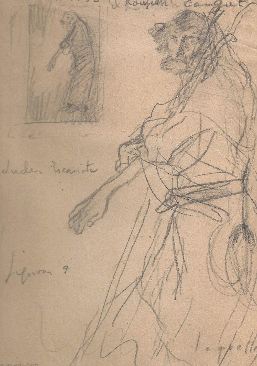 BOCETO 'JUDAS' - JOSEP SEGRELLES