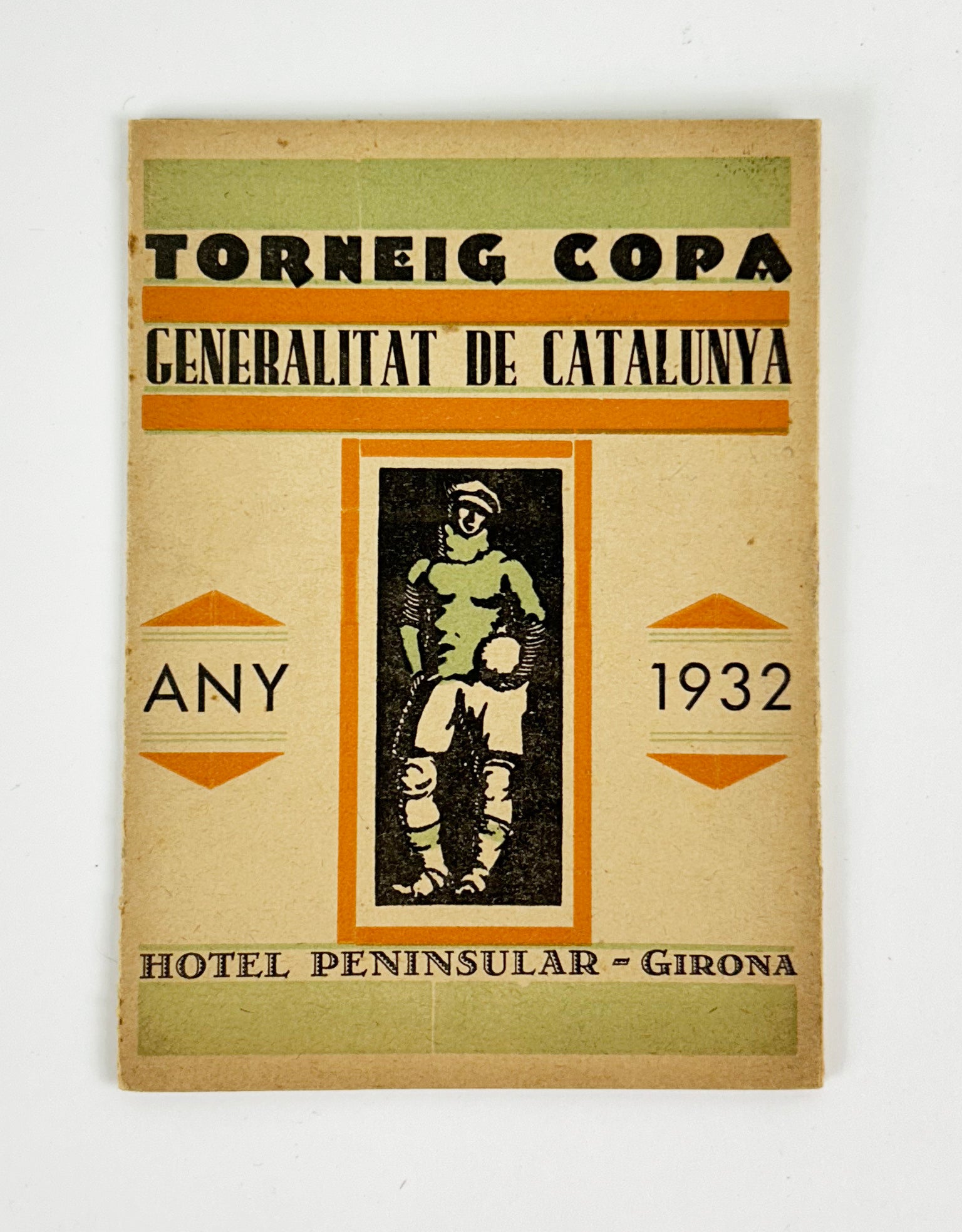 CALENDARIO DEL TORNEIG DE COPA GENERALITAT DE CATALUNYA. 1932