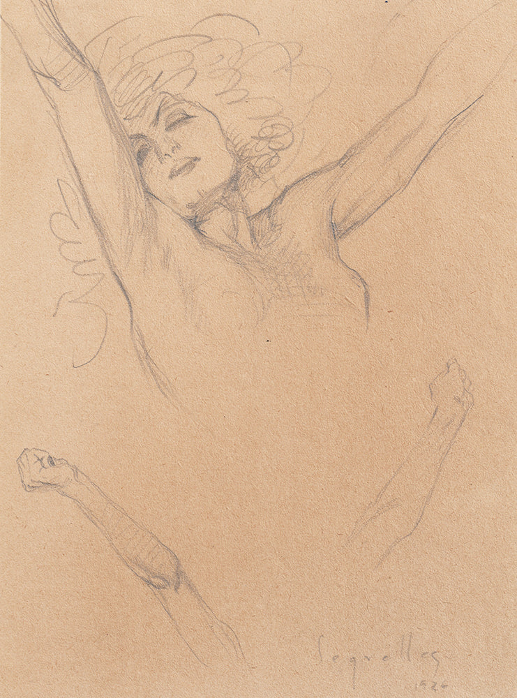 DONA SKECTH - JOSEP SEGRELLES. 1926